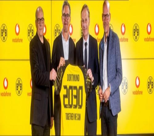 两名前锋，一个目标！沃达丰成为多特新主赞助商，合同期至少五年