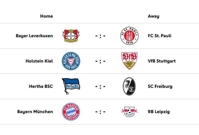 德国杯1/4决赛开球时间：拜仁vs莱比锡2月12日3:45开打