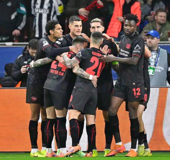 欧洲冠军联赛第6轮勒沃库森2-2纽卡斯尔联 欧洲冠军联赛第6轮勒沃库森2-2纽卡斯尔联