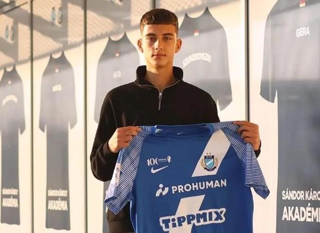 外媒：国米正在关注匈牙利15岁前锋瓦西里耶维奇