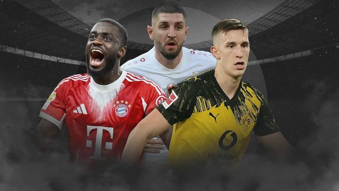 踢球者本期德甲中卫排名：无世界级，于帕、施洛特贝克洲际级