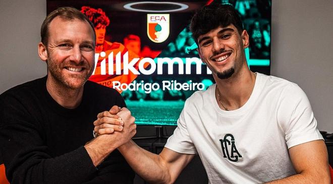 官方：奥格斯堡租借葡体20岁前锋里贝罗，含买断选择权