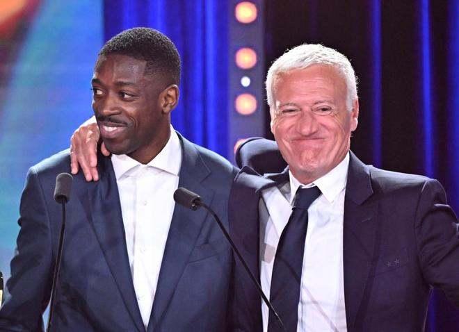 德尚FIFA年度最佳男足球员投票：登贝莱、姆巴佩、阿什拉夫