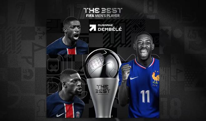 国家队队长投票情况：梅西投登贝莱，莱万投亚马尔，姆巴佩弃权