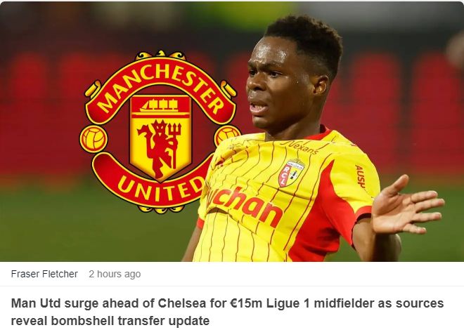 曼联冬窗首签浮现！1500万锁定法甲抢断王 球员已同意加盟