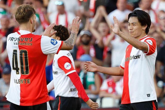 欧洲六大联赛本赛季进球排名发布！排名第一是日本人 姆巴佩第四