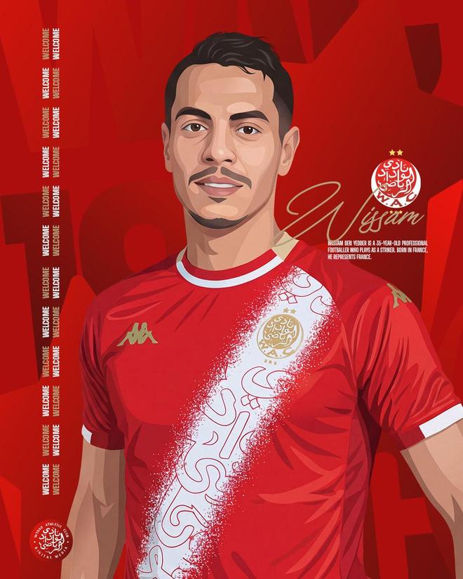 官方：35岁法国前锋本耶德尔加盟维达德，双方签约半年