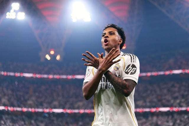 姆巴佩缺席，罗德里戈闪耀！2-1复仇马竞，皇马决赛再战巴萨