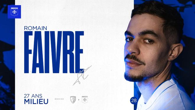 官方：伯恩茅斯中场费弗尔租借加盟欧塞尔