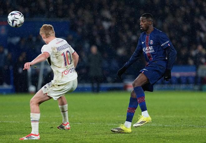 登贝莱谈第二球：我本想直接打门，看门将站位偏前就选了挑射