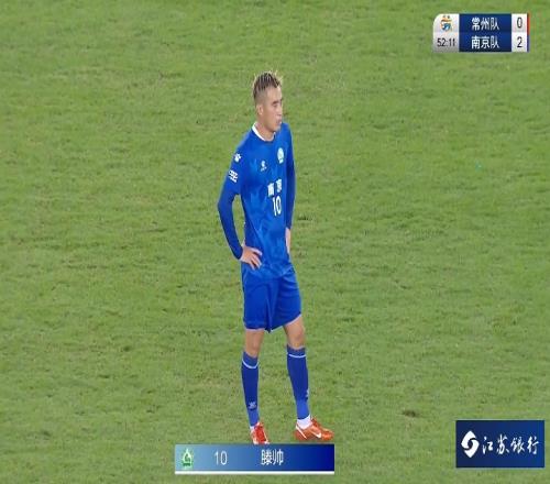 滕帅帽子戏法！滕帅5分钟连入两球上演帽子戏法，常州主场03南京