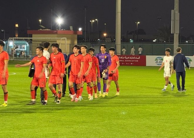 U23国足0-1伊朗！头球自摆乌龙 1胜1负结束热身7天后亚洲杯首战