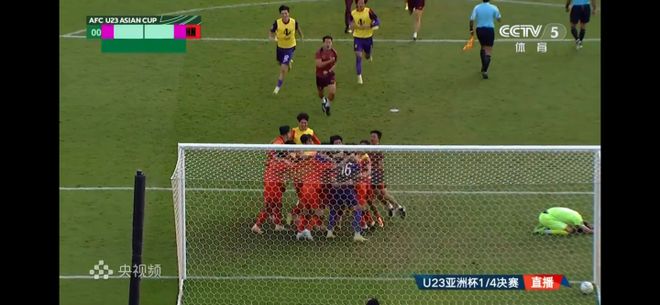 刚刚，点球大战赢了，神奇的李昊！U23国足创历史进四强！