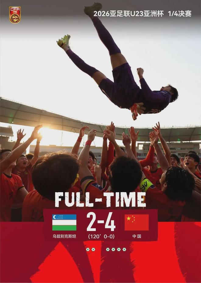 21岁门神一夫当关,U23国足创历史,这是中国足球最需要的青春风暴