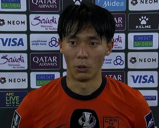 胡荷韬：很抱歉没有拿下胜利，相信下届U23会取得更好的成绩