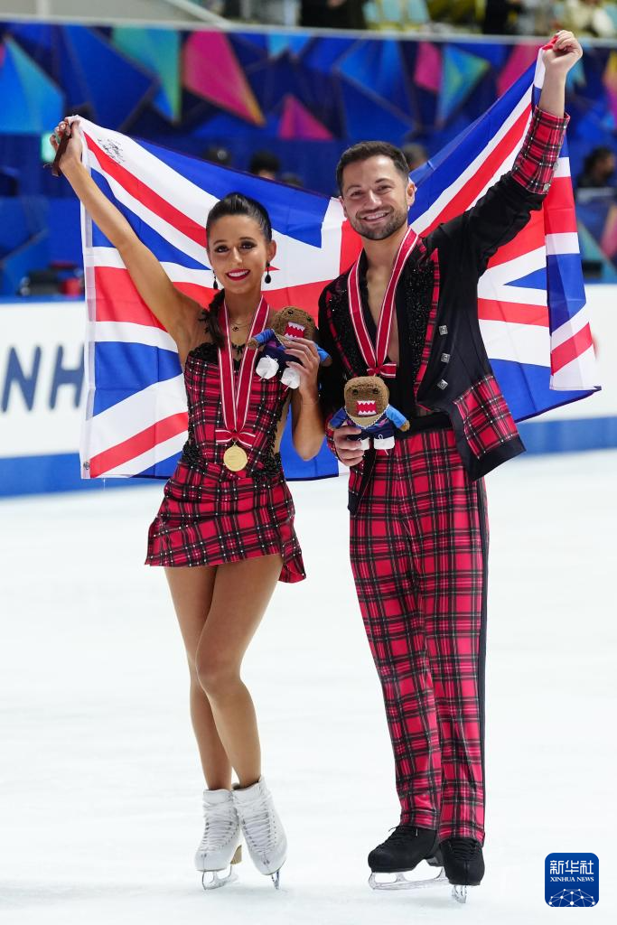 世界花样滑冰大奖赛日本站：冰舞自由舞赛况
