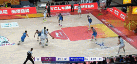 抢占先机！韦瑟斯庞上篮得手 青岛下半场打9-0领先16分打停北京