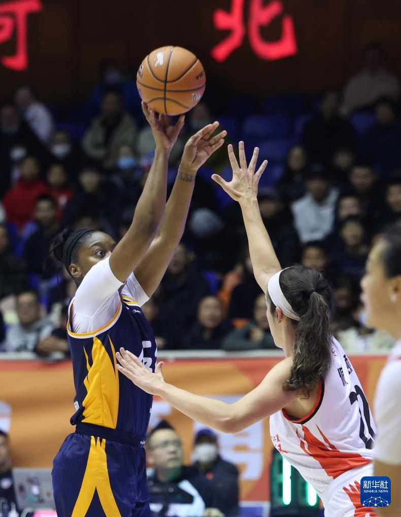 WCBA常规赛：石家庄英励不敌武汉盛帆黄鹤