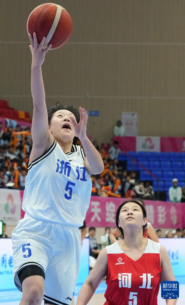 全国残特奥会｜聋人篮球女子组：浙江队胜河北队