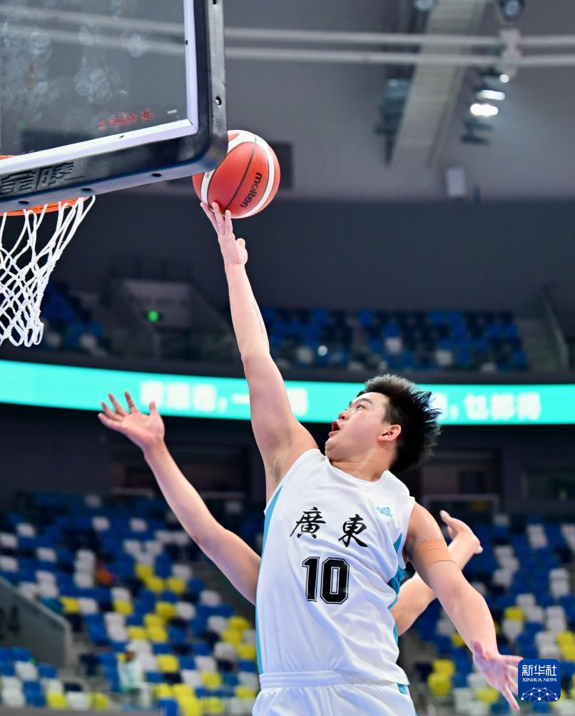 全国残特奥会｜聋人篮球男子组：广东一团队胜河南队
