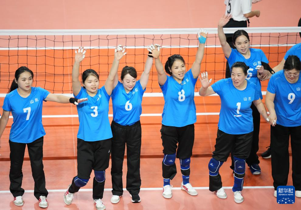 全国残特奥会｜坐式排球女子组：山东队胜河南队