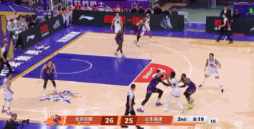 速度是真快！廖三宁一条龙上篮2+1&反击暴扣打停山东