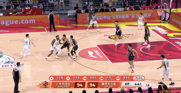 平生涯纪录！郭昊文加时上来命中三分球 个人第39分