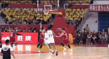 预判了！迪亚洛钉板血帽&焦海龙反击上篮 前者比暂停宁波果然喊停