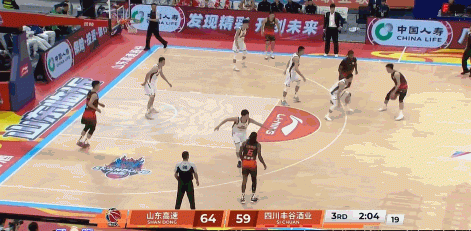 起势！谢智杰反击得手 山东轰出13-2攻击波强势反超
