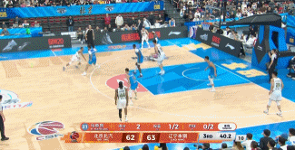 情况不妙啊！赵睿贴防布朗犯规 三节未结束个人已经4犯