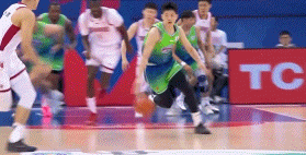 风卷残云！林庭谦后场一条龙打2+1 天津轰11-2领先两位数打停山西