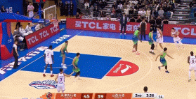 奋力反击！焦海龙强攻得手 山西轰出10-0迫近比分打停天津