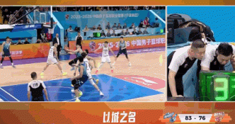 护球手打到了!刘晓宇上篮打到陆文博面部吃到违体犯规 护球手打到了!刘晓宇上篮打到陆文博面部吃到违体犯规