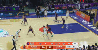彻底爆了！辽宁外援布朗加长三分再中 末节已经轰下20分