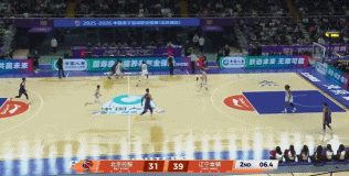 得不偿失！辽宁战术犯规被佩里直接出手要了三罚