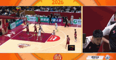 是个好帽！吴前上篮被米奇大帽干扰球 青岛挑战成功