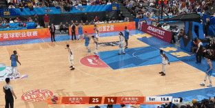 射程无限！杰曼弧顶迎着防守命中超远三分球