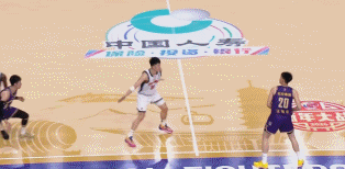 亏大了！北控发球被王少杰直接断下 邹雨宸反抢送违体