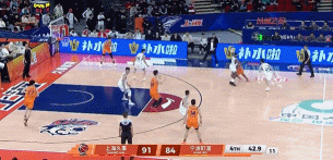 探囊取物！张镇麟篮下轻松打中 拿到20分创个人赛季新高