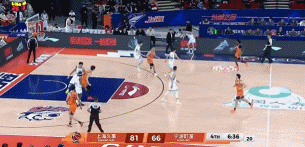 空中轰炸！古德温送抛传 张镇麟起飞空接双手暴扣打停宁波