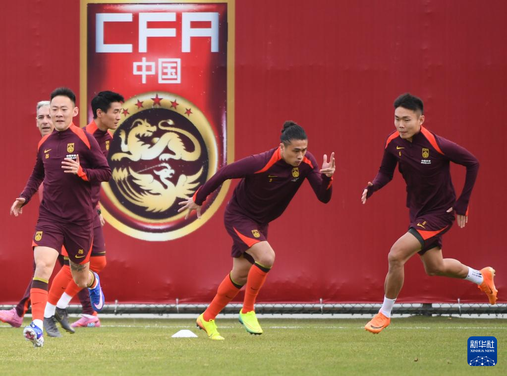 国足在广东集训