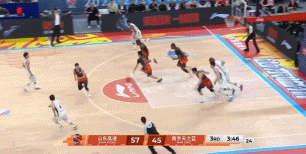 给与充分信任！陈林坚反击骚气背传 于德豪大空位三分一箭穿心！