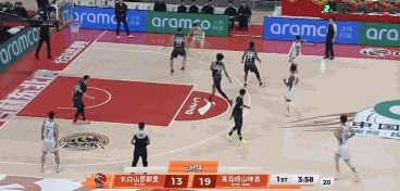 手感火热！段昂君干拔三分命中 开场4中4独得11分