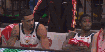 真气人啊！奎因下场招呼辽宁主场欢呼 裁判认为挑衅吃T