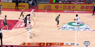 疾如风势如火！古德温率队打出16-4攻击波 开局打停广东