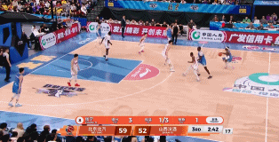 火力全开！杰曼内外开花连得11分 率领北京获得两位数优势