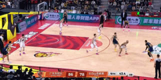 不能让你再扣了！奎因突破暴起欲战斧劈扣被犯规拉下 现场响起MVP