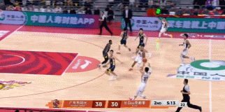 一分钟都不歇！吉林双外援摩尔&威尔逊都打满半场 合计拿到23分