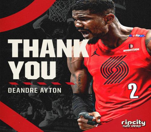 3555万状元郎买断离队！开拓者官方致谢艾顿：谢谢你的一切