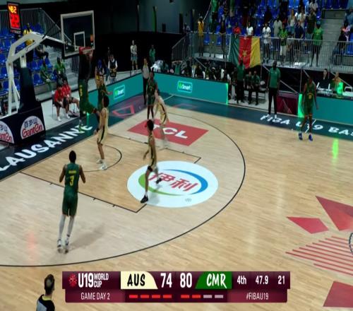 简直逆天喀麦隆U19领先6分暴扣自家篮筐助澳大利亚惊天逆转